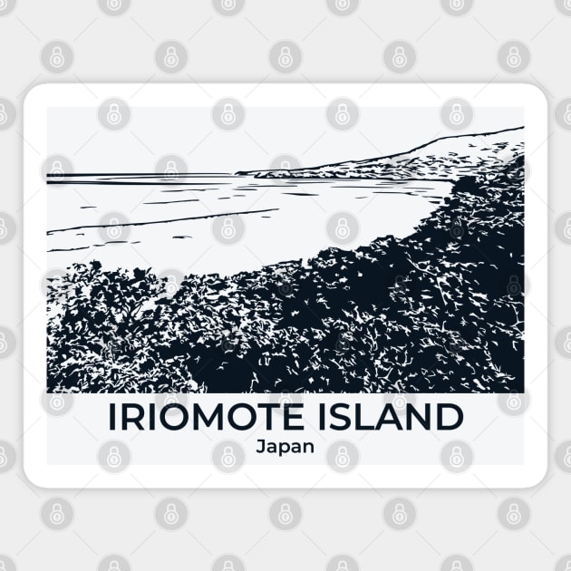Iriomote Island - Japan Magnet by Lakeric